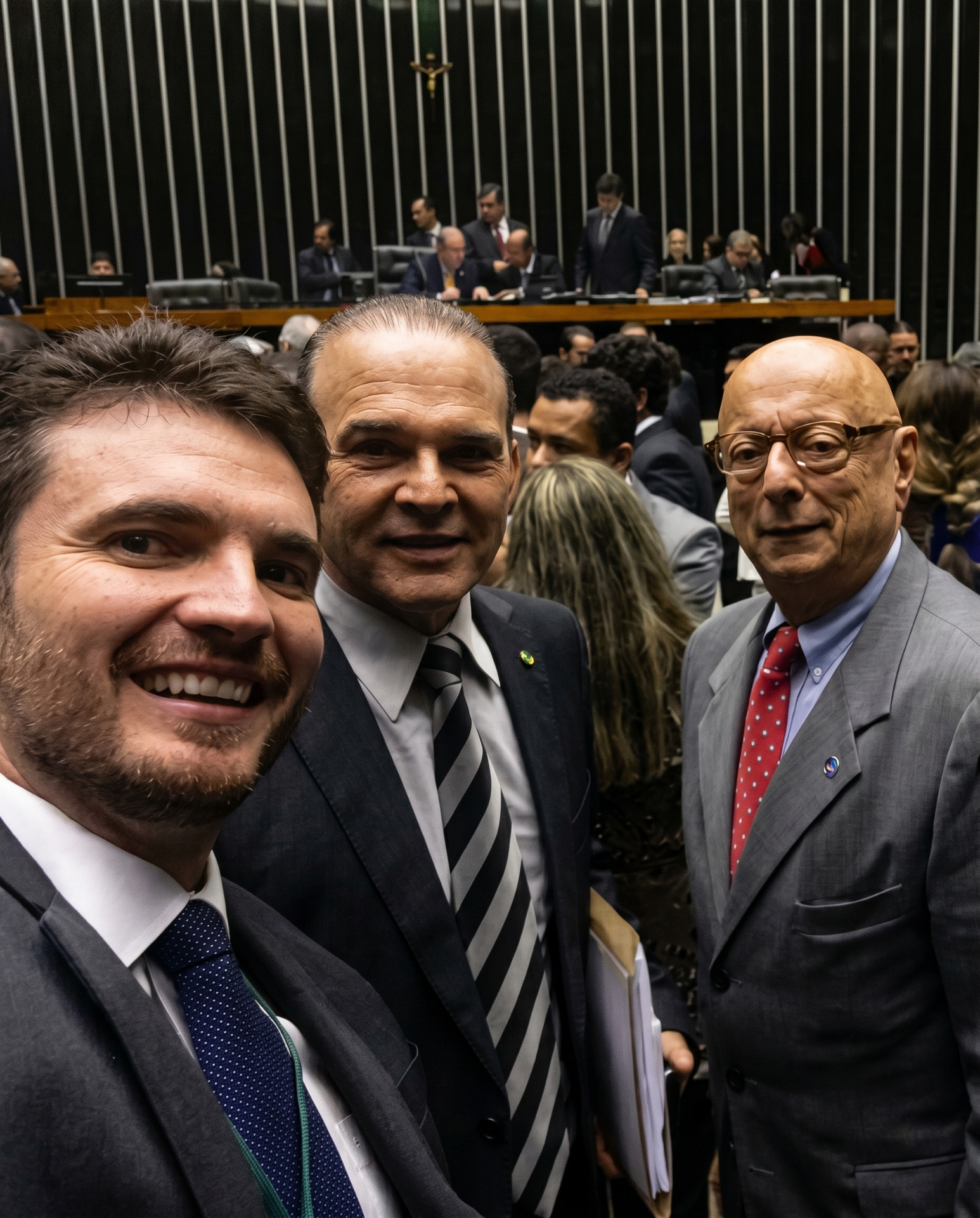 Espiridião Amin e Jorge Boeira